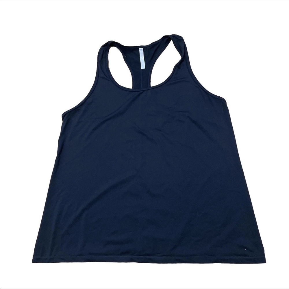 Fabletics Womens Racerback Tank Top Size XLBlack Scoop Neck Athletic Active XL